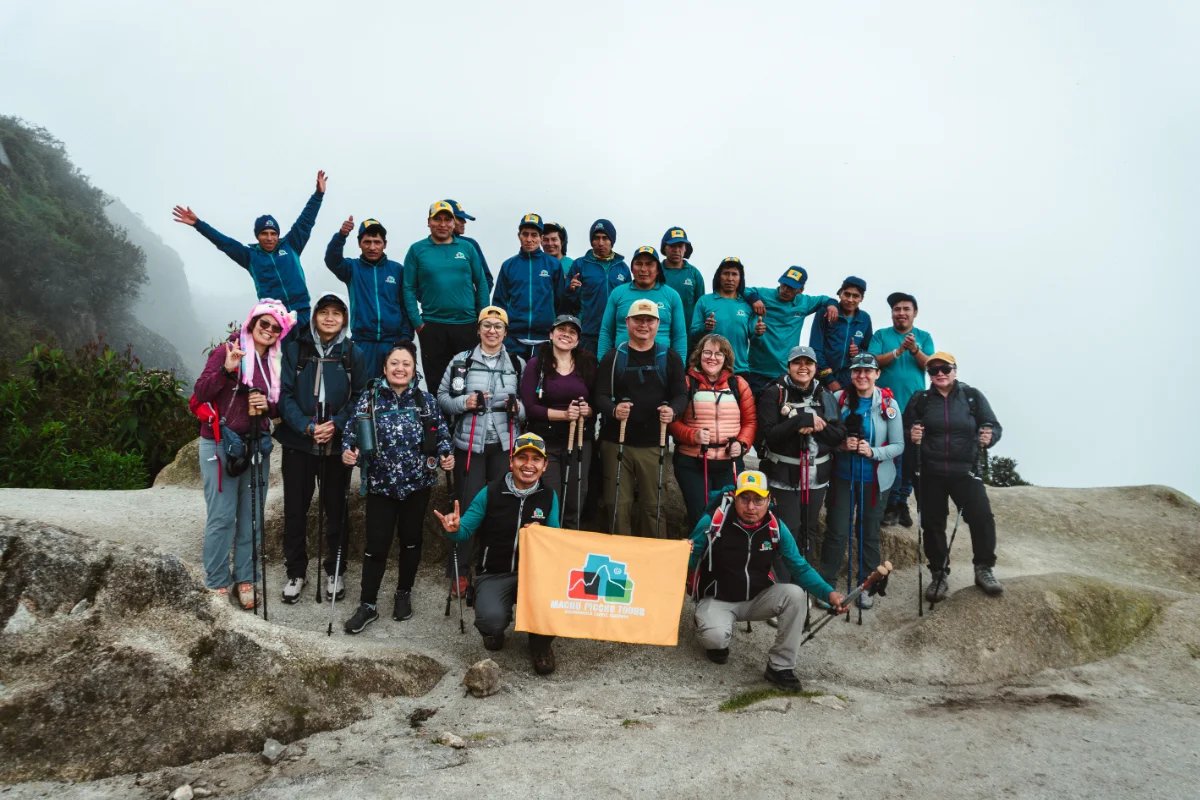 Group on the 5 Day Inca Trail