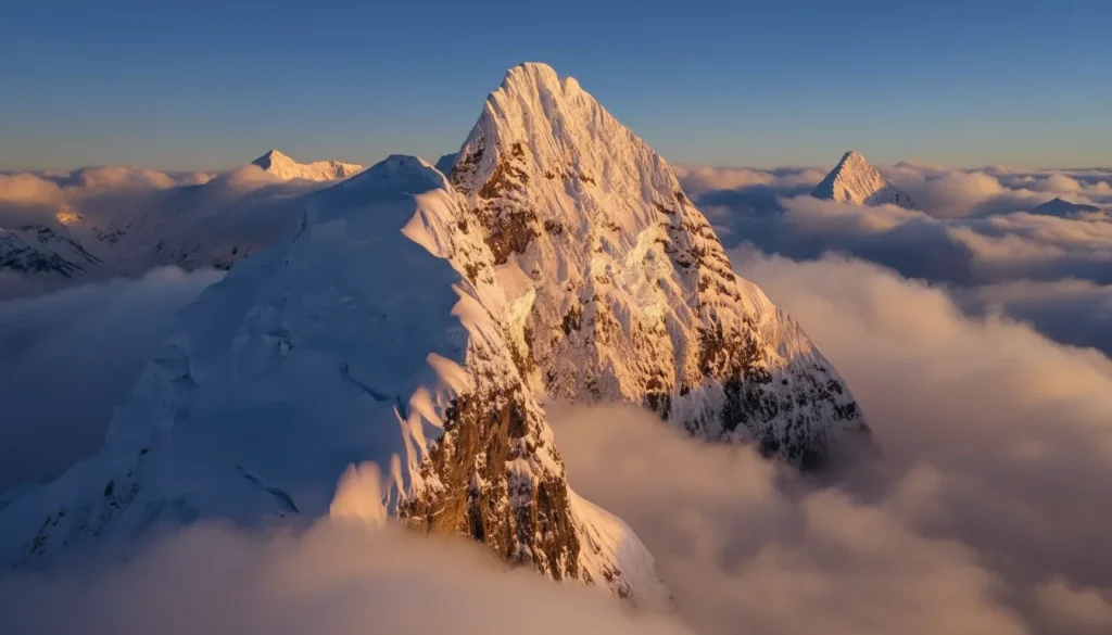 Huantsan Mountain in Peru