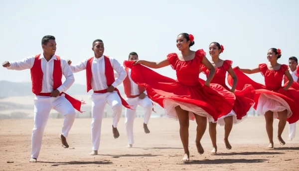 Peruvian Afro dance celebration