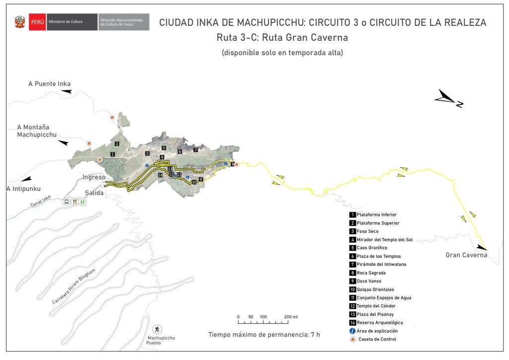 Route 3-C Great Cavern (high season only)
