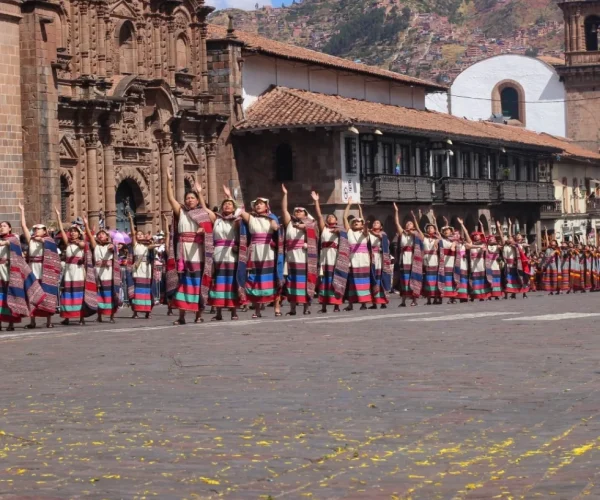 Inti Raymi Festival in Cusco's Main Square