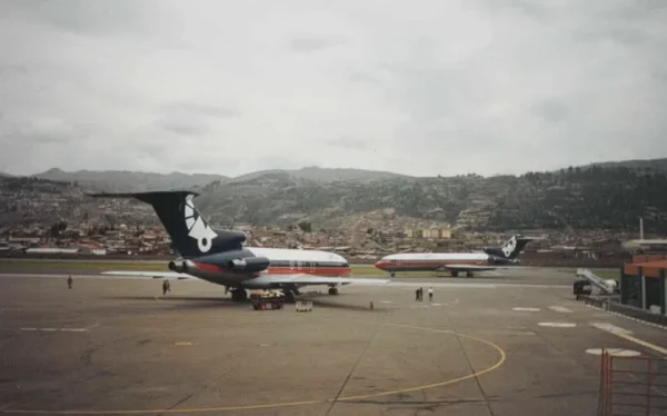 Alejandro Velasco Astete Cusco International Airport terminal exterior