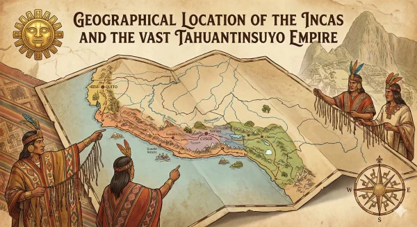 Geographical Location of the Incas and the Vast Tahuantinsuyo Empire