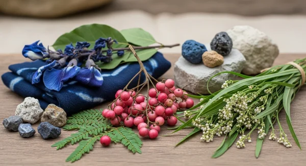 Inca colors in plants