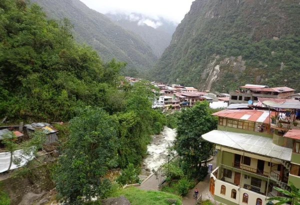 Location and Proximity to the Train Station in Aguas Calientes
