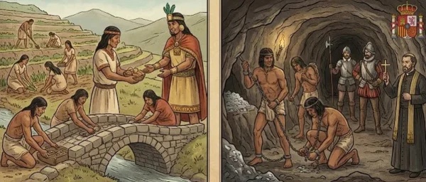 The Spanish Mita System and the Transformation into Forced Labor