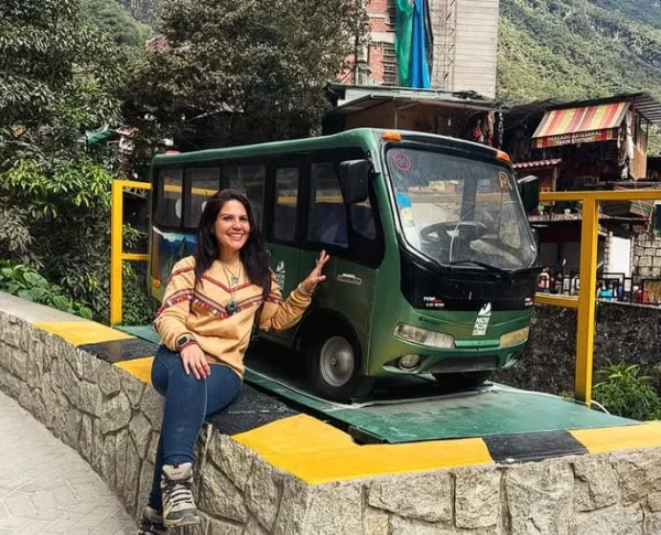 Walking Distance to the Bus Station for Machu Picchu Citadel