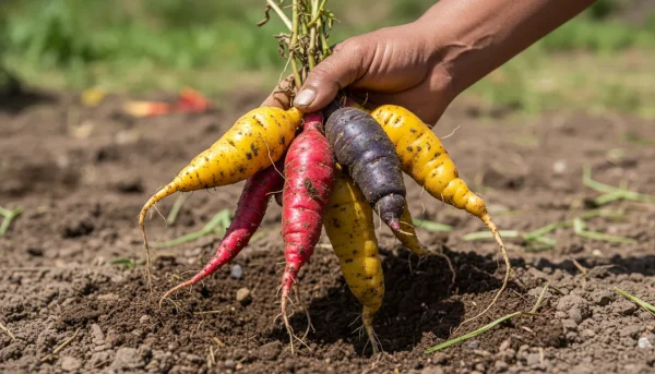 Mashua tuber from Inca