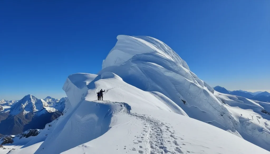 Mountain Chopicalqui in Peru