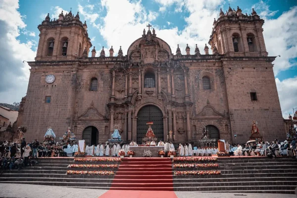 Corpus Christi at the Cusco main square