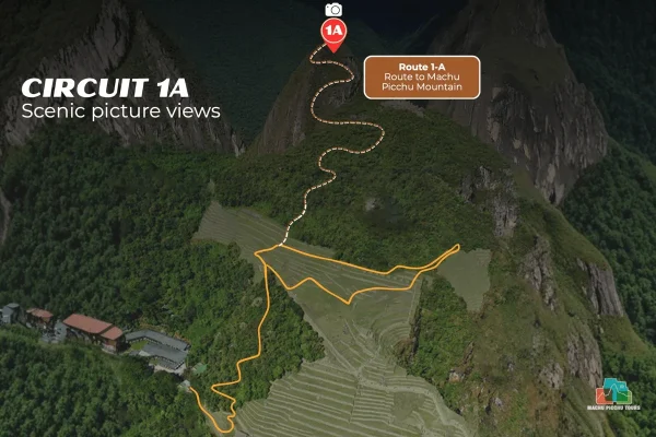 Machu Picchu circuit 1a map