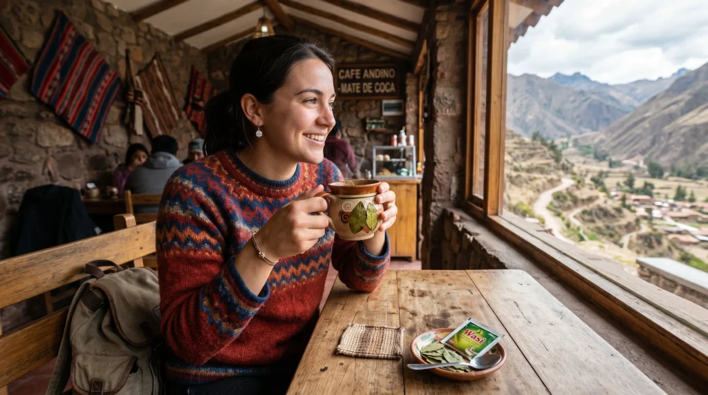 Altitude sickness and coca tea in Peru