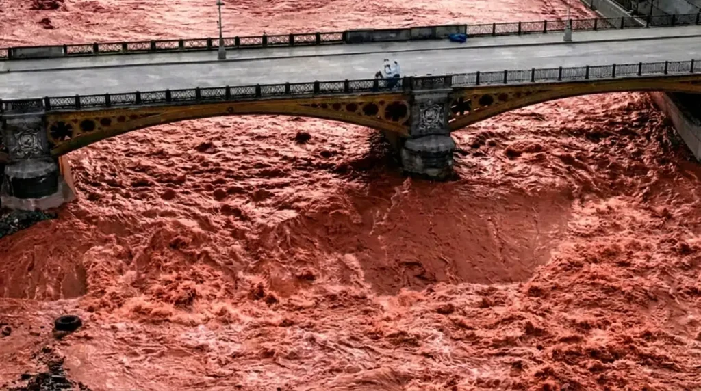 Rimac Red River in Lima